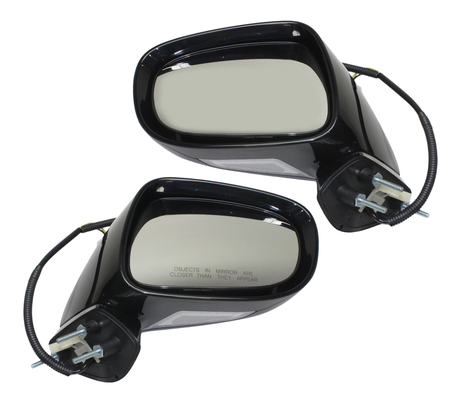 AM IS250 IS350-06-08 MIRROR RH AND LH Power Manual Folding Heated Paintable w Memory and Puddle Light No Auto dimming SKU SET LX24ER Partslink LX1320110 LX1321110 OEM 8791053251-8794053250