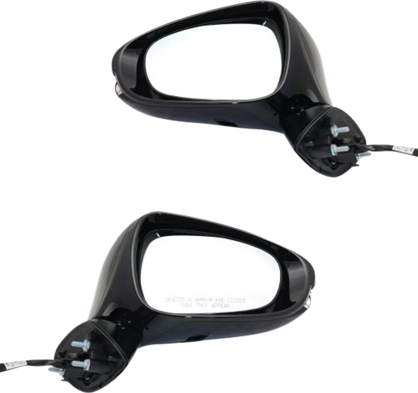 AM GS350-13-20 GS450H 13-13 MIRROR RH AND LH Power Manual Folding Heated No BSD w Mem Signal and Puddle Light Paintable SKU SET LX30ER S Partslink LX1320143 LX1321143 OEM 8791030C41C0 PFM 8794030D31C0