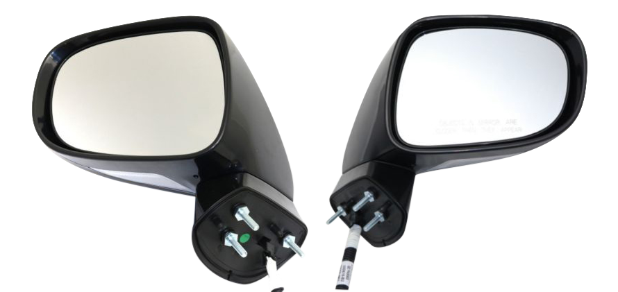 AM ES350-08-09 MIRROR RH AND LH Power Manual Folding Heated Paintable w Memory No Auto dimming BSD and Signal Light SKU SET LX31ER Partslink LX1320134 LX1321134 OEM 8790133140C0-8790633140C0