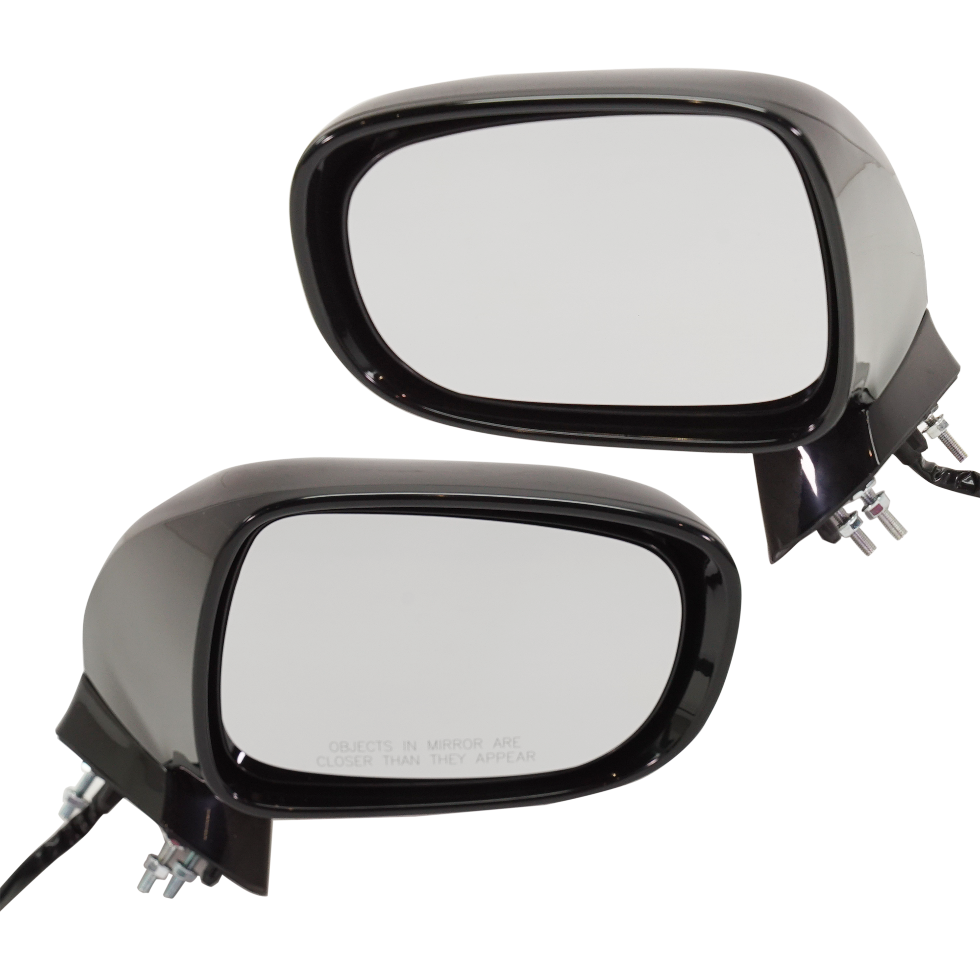AM ES350-07-07 MIRROR RH AND LH Power Manual Folding Heated Paintable w Memory No Auto dimming BSD and Signal Light SKU SET LX37ER Partslink LX1320145 LX1321145 OEM 8790133111C0 PFM 8790633151C0