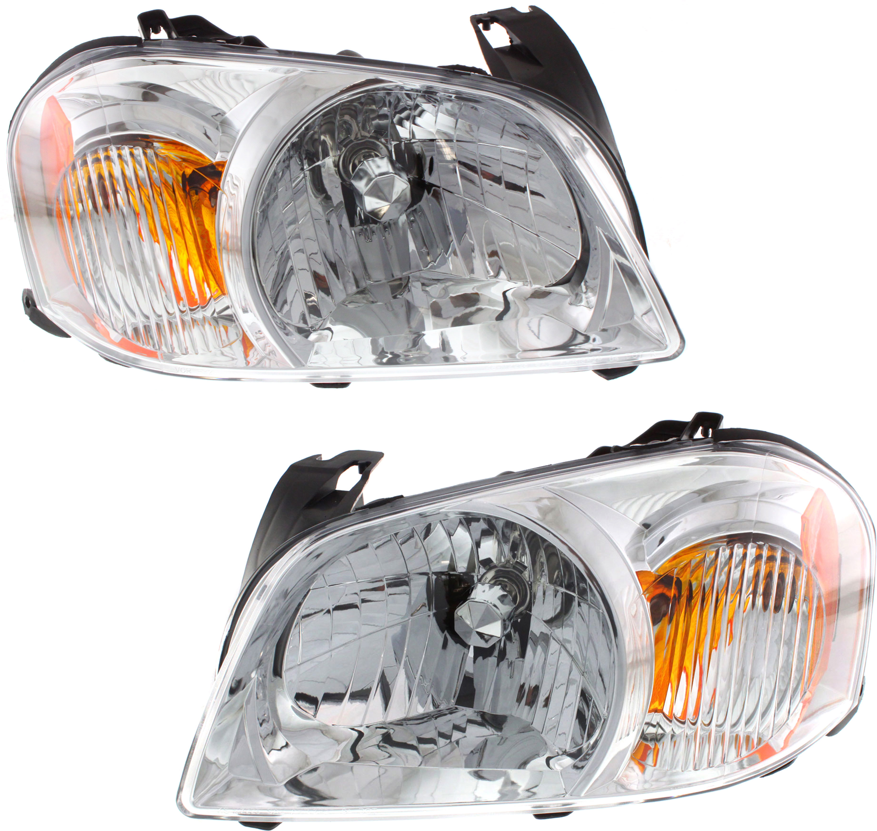 AM TRIBUTE 05-06 HEAD LAMP RH AND LH Assembly Halogen SKU SET M100143 Partslink MA2502131 MA2503131 OEM EF9151040E EF9151030E