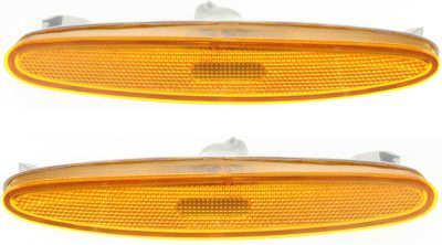 AM MAZDA 6-03-08 FRONT SIDE MARKER LAMP RH AND LH Assembly SKU SET M104507 Partslink MA2551113 MA2550113 OEM GK2A515E0A GK2A515F0A
