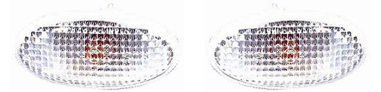 AM MAZDA 3-04-11 MAZDA 2-11-14 FRONT SIDE MARKER LAMP RH AND LH Assembly Side Repeater SKU SET M104901 Partslink MA2570102 OEM GJ6A51120E