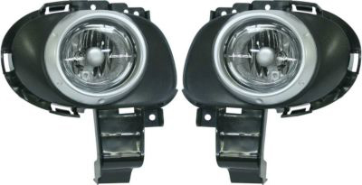 AM MAZDA 3-04-06 FRONT FOG LAMP RH AND LH Assembly Hatchback SKU SET M107541 Partslink MA2593106 MA2592106 OEM BN8G51680D BN8G51690D