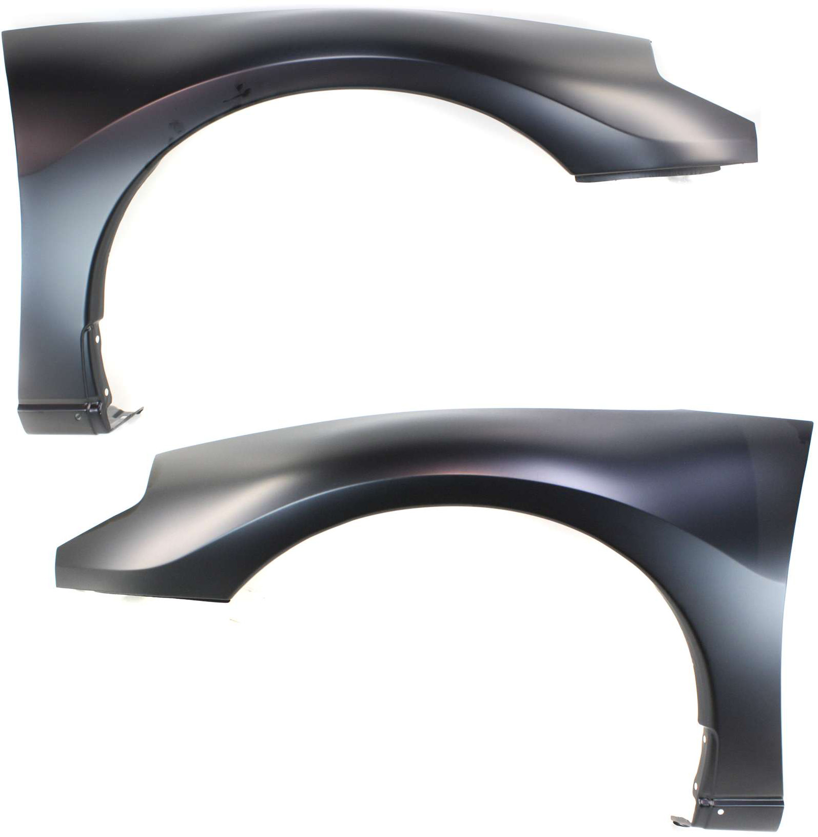 AM ECLIPSE 00-05 FRONT FENDER RH AND LH Primed GT GTS Model w One Round Hole SKU SET M220103 Partslink MI1241142 MI1240142 OEM MR392632 MR392631