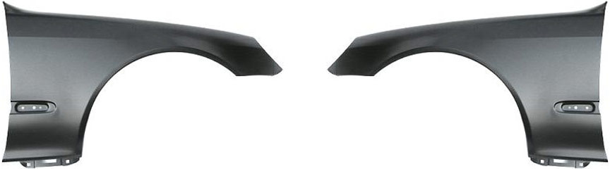 AM S CLASS 00-06 FRONT FENDER RH AND LH Primed 220 Chassis SKU SET M220111 Partslink MB1240124 MB1241124 OEM 2208800318-2208800418