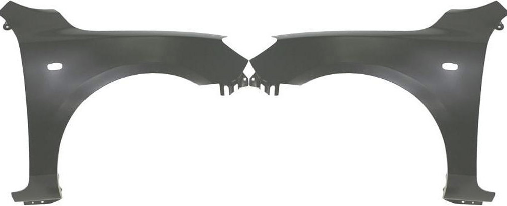 AM MAZDA 3-04-09 FRONT FENDER RH AND LH Primed Hatchback w o Turbo SKU SET M220145 Partslink MA1241152 MA1240152 OEM BP4K52111D BP4K52211D