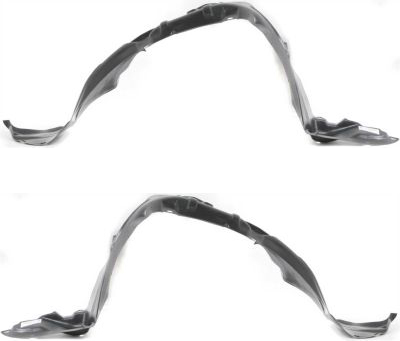 AM PROTEGE 01-03 FRONT FENDER LINER RH AND LH SKU SET M222135 Partslink MA1248112 MA1249112 OEM B30D56131A B30D56141A
