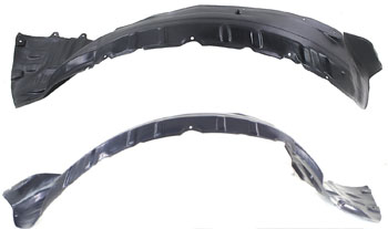 AM MONTERO 01-02 FRONT FENDER LINER RH AND LH SKU SET M222153 Partslink MI1248112 MI1249112 OEM MR508125 MR508126