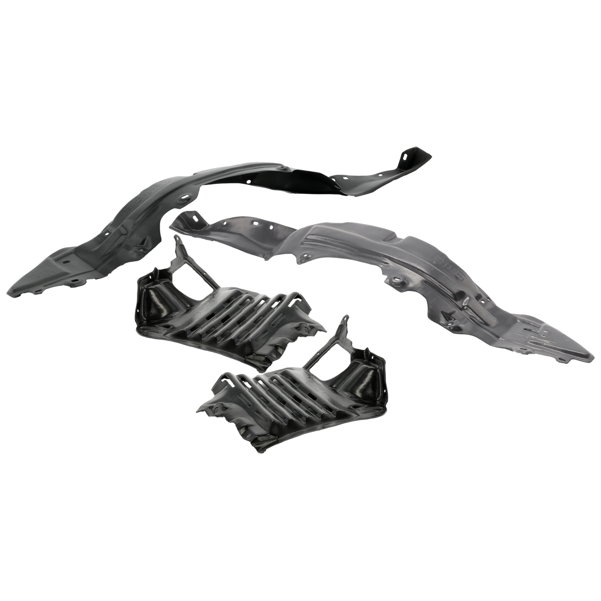 AM MIATA 01-05 FRONT FENDER LINER RH AND LH Front and Rear Section SKU SET M222177-4B