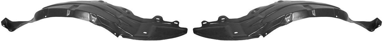 AM MIATA 99-05 FRONT FENDER LINER RH Rear Section SKU SET M222177 Partslink MA1249122 MA1248122 OEM NC1056131F NC1056141F