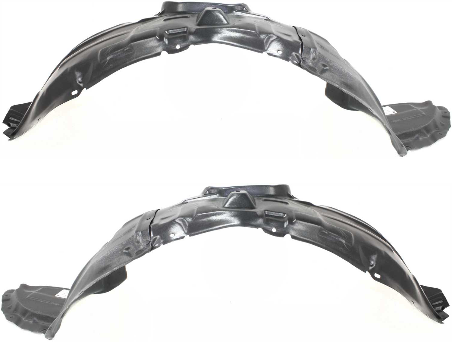 AM MAZDA 3-04-09 FRONT FENDER LINER RH AND LH SKU SET M222193 Partslink MA1248126 MA1249126 OEM BP4L56130E BP4L56140G