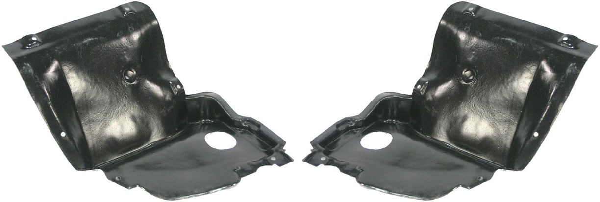 AM C CLASS 02-05 FRONT FENDER LINER RH AND LH Front Lower Section Coupe SKU SET M222197 Partslink MB1248112 MB1249112 OEM 2038841522-2038841622