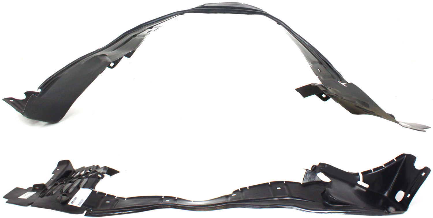AM E CLASS 00-03 FRONT FENDER LINER RH AND LH RWD Sedan Wagon SKU SET M222303 Partslink MB1251101 MB1250101 OEM 2106988430-2106988330