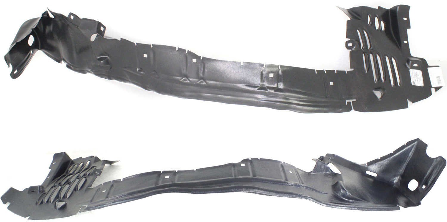 AM E CLASS 96-99 FRONT FENDER LINER RH AND LH SKU SET M222307 Partslink MB1251103 MB1250104 OEM 2106989630-2106989530