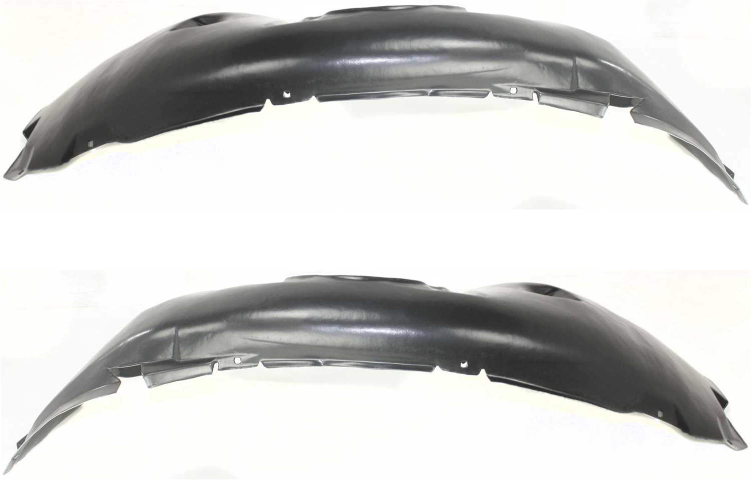 AM COUGAR 99-02 FRONT FENDER LINER RH AND LH SKU SET M222311 Partslink FO1251125 FO1250130 OEM XS8Z16102AA XS8Z16103AA