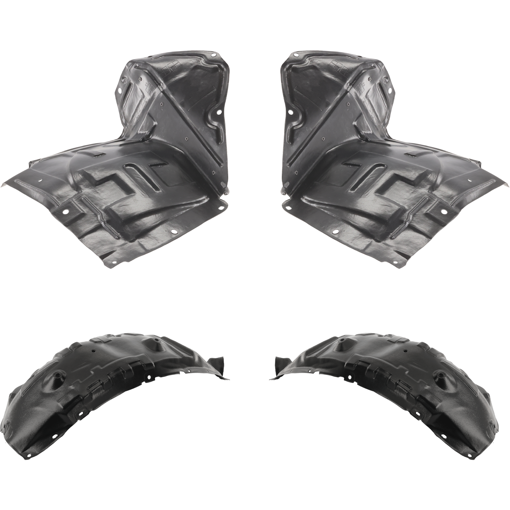 AM MX 5 MIATA 09-15 FRONT FENDER LINER RH AND LH Front and Rear Section SKU SET M222313-4A