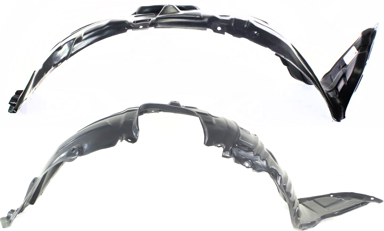 AM MAZDA 5-06-10 FRONT FENDER LINER RH AND LH SKU SET M222319 Partslink MA1248131 MA1249131 OEM CC4456130G CC4456140G