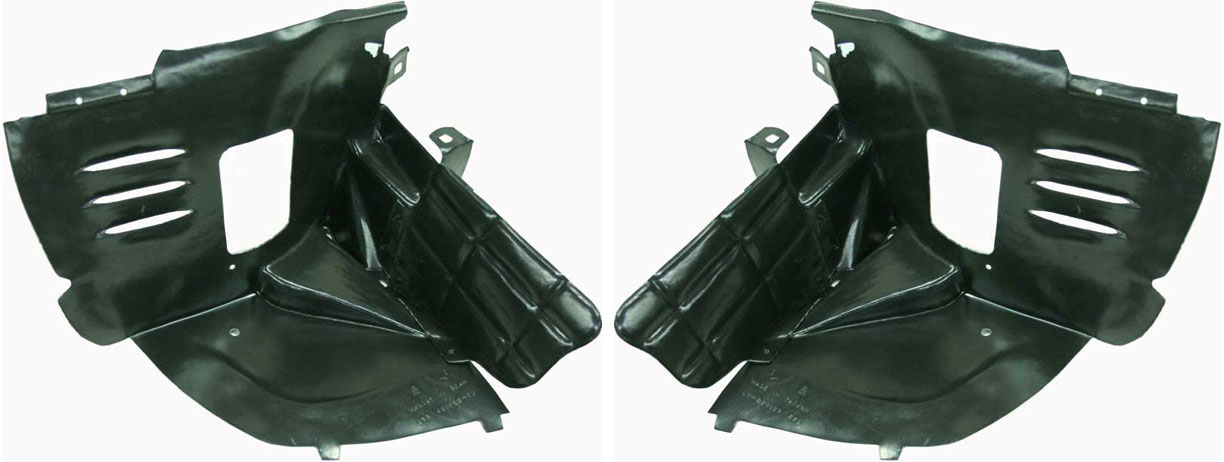 AM C CLASS 94-97 FRONT FENDER LINER RH AND LH Front Section 202 Chassis SKU SET M222327 Partslink MB1251104 MB1250105 OEM 2026982030-2026981930
