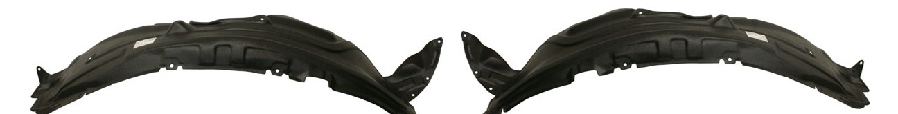 AM CX 7-07-09 FRONT FENDER LINER RH AND LH SKU SET M222347 Partslink MA1251106 MA1250106 OEM EG2156131A EG2156141A