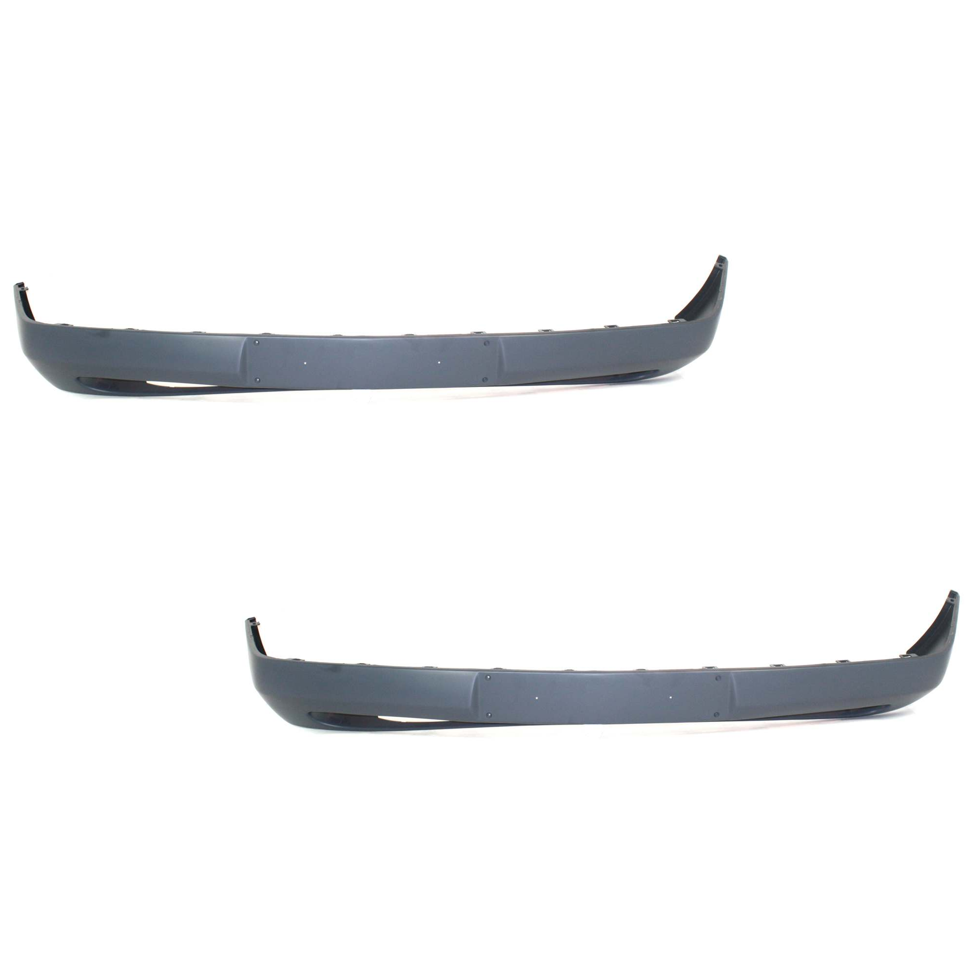 AM C CLASS 94-97 FRONT BUMPER MOLDING RH AND LH Impact Strip Plastic Primed Gray Euro Style 202 Chassis SKU SET M231-2