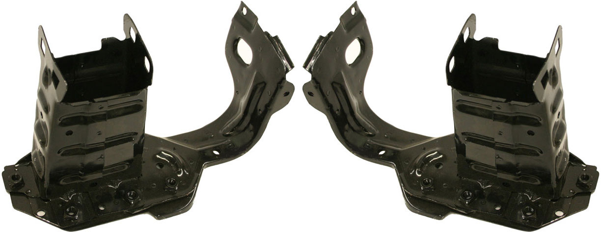 AM C CLASS 01-07 RADIATOR SUPPORT RH AND LH Mounting Panel Assembly Steel Sedan Wagon 203 Chassis SKU SET M250503 Partslink MB1225124 MB1225123 OEM 2036202295-2036202195