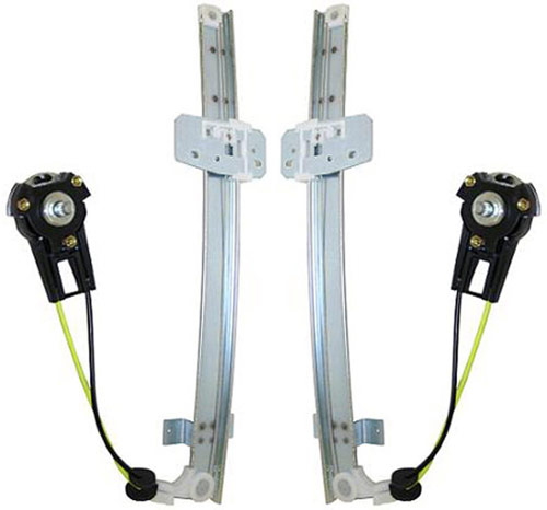 AM MAZDA PICKUP 86-93 FRONT WINDOW REGULATOR RH AND LH Manual SKU SET M462919 Partslink MA1351104 MA1350104 OEM UB3958560B UB3959560B