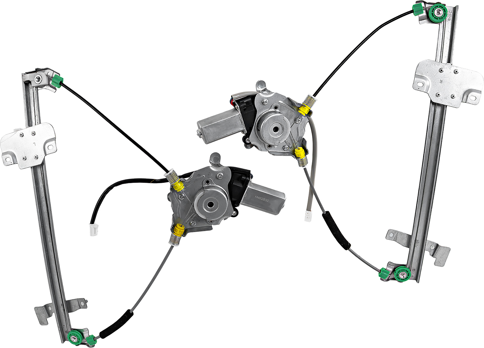 AM PROTEGE 99-03 PROTEGE5-02-03 FRONT WINDOW REGULATOR RH AND LH Power w Motor SKU SET M462929 Partslink MA1351127 MA1351106 MA1350127 MA1350106 OEM B25F58590A PFM BJ0E58590E B25F