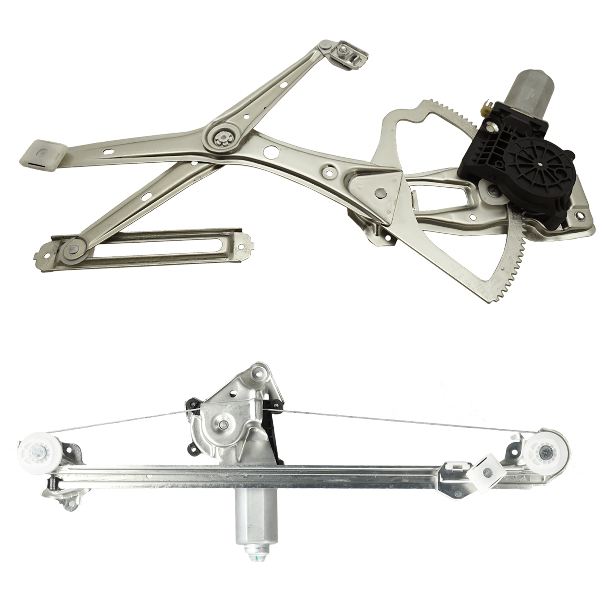 AM E320 E430-98-99 FRONT AND REAR WINDOW REGULATOR LH Power w Motor w o Anti Pinch Sedan Wagon SKU SET M462938 A OEM 2107201146 PFM 2108205742-2107