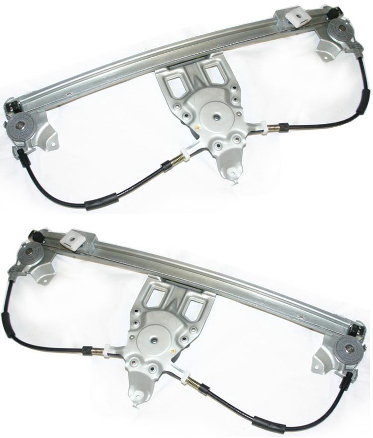 AM 300 CLASS 92-93 S CLASS 94-99 REAR WINDOW REGULATOR RH AND LH Power Without Motor SKU SET M491721 Partslink MB1551113 MB1550113 OEM 1407301246-1407301146