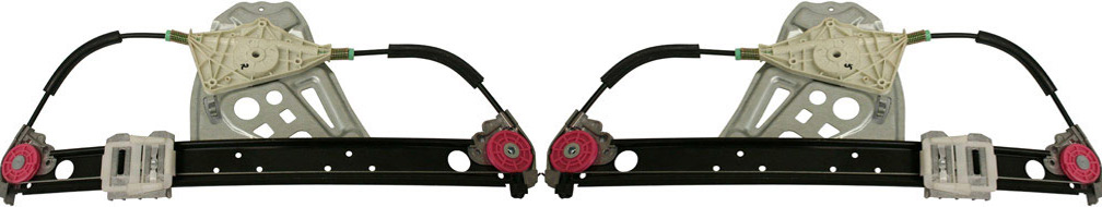 AM S CLASS 00-06 REAR WINDOW REGULATOR RH AND LH Power Without Motor SKU SET M491731 Partslink MB1550108 MB1551108 OEM 2207302346-2207302446