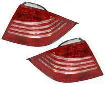 AM S CLASS 03-06 TAIL LAMP RH AND LH Lens and Housing From VIN A322444-220 Chassis SKU SET M730123 Partslink MB2801114 MB2800114 OEM 2208200864-2208200764