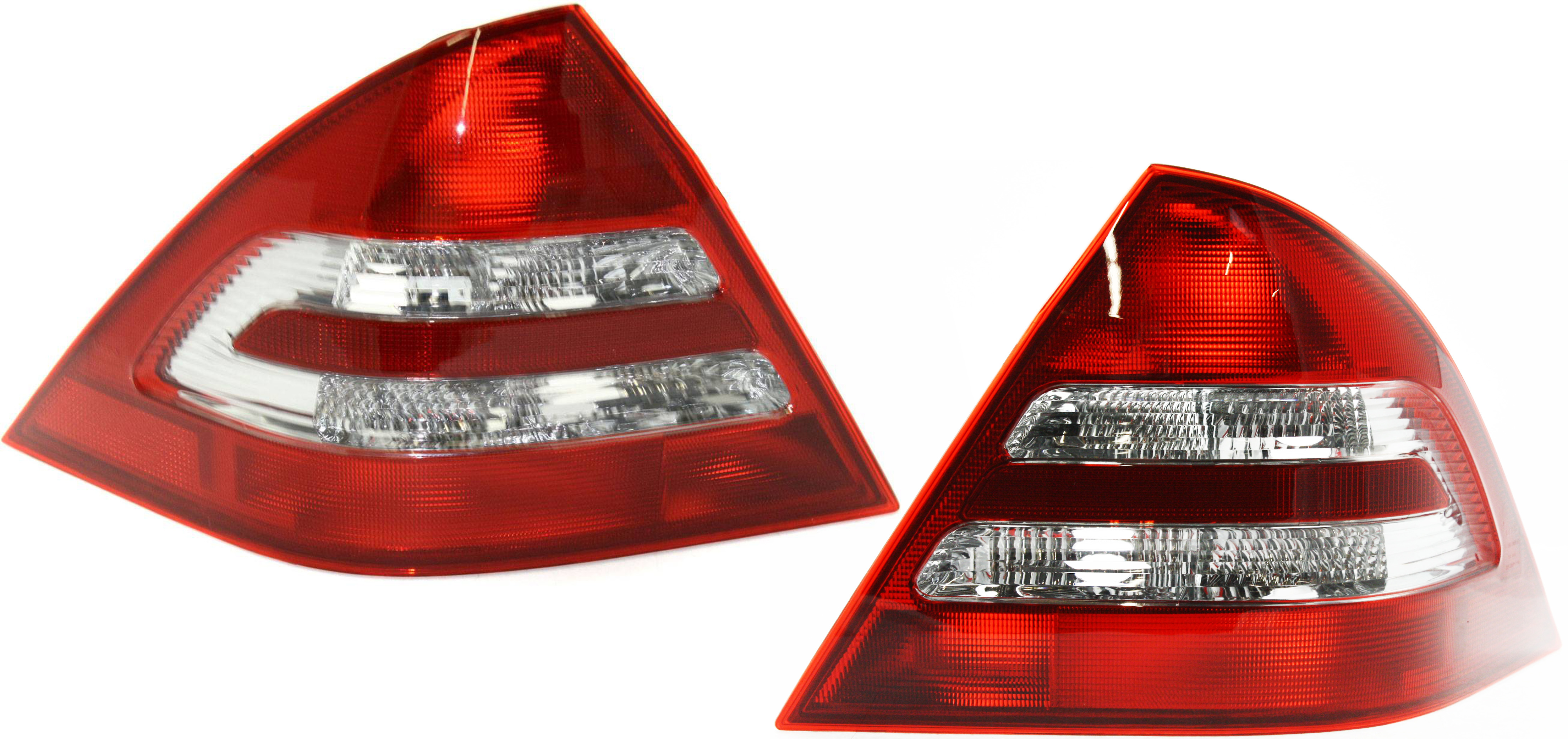 AM C CLASS 01-04 TAIL LAMP RH AND LH Lens and Housing Sedan 203 Chassis SKU SET M730163 Partslink MB2801112 MB2800112 OEM 2038201064-2038200964