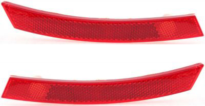 AM COOPER 02-08 REAR SIDE MARKER LAMP RH AND LH Lens and Housing Red Lens SKU SET M731901 Partslink MC2861101 MC2860101 OEM 63147165872-63147165871