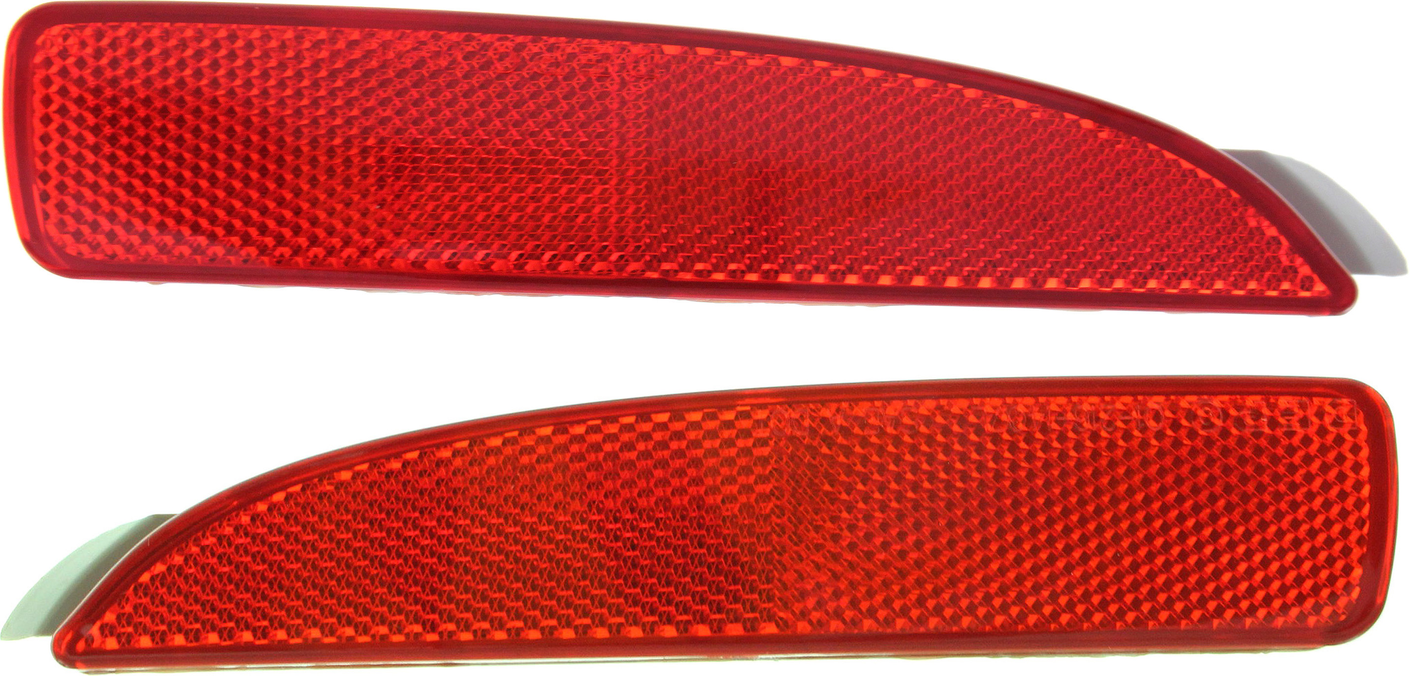AM MAZDA 3-04-18 MAZDA 5-06-17 MAZDA 6-14-17 REAR BUMPER REFLECTOR RH AND LH Mazda 3 HB 17-18 Sdn CAPA SKU SET M731907Q Partslink MA1185101C MA1184101C OEM D350515M0E D350515L0E