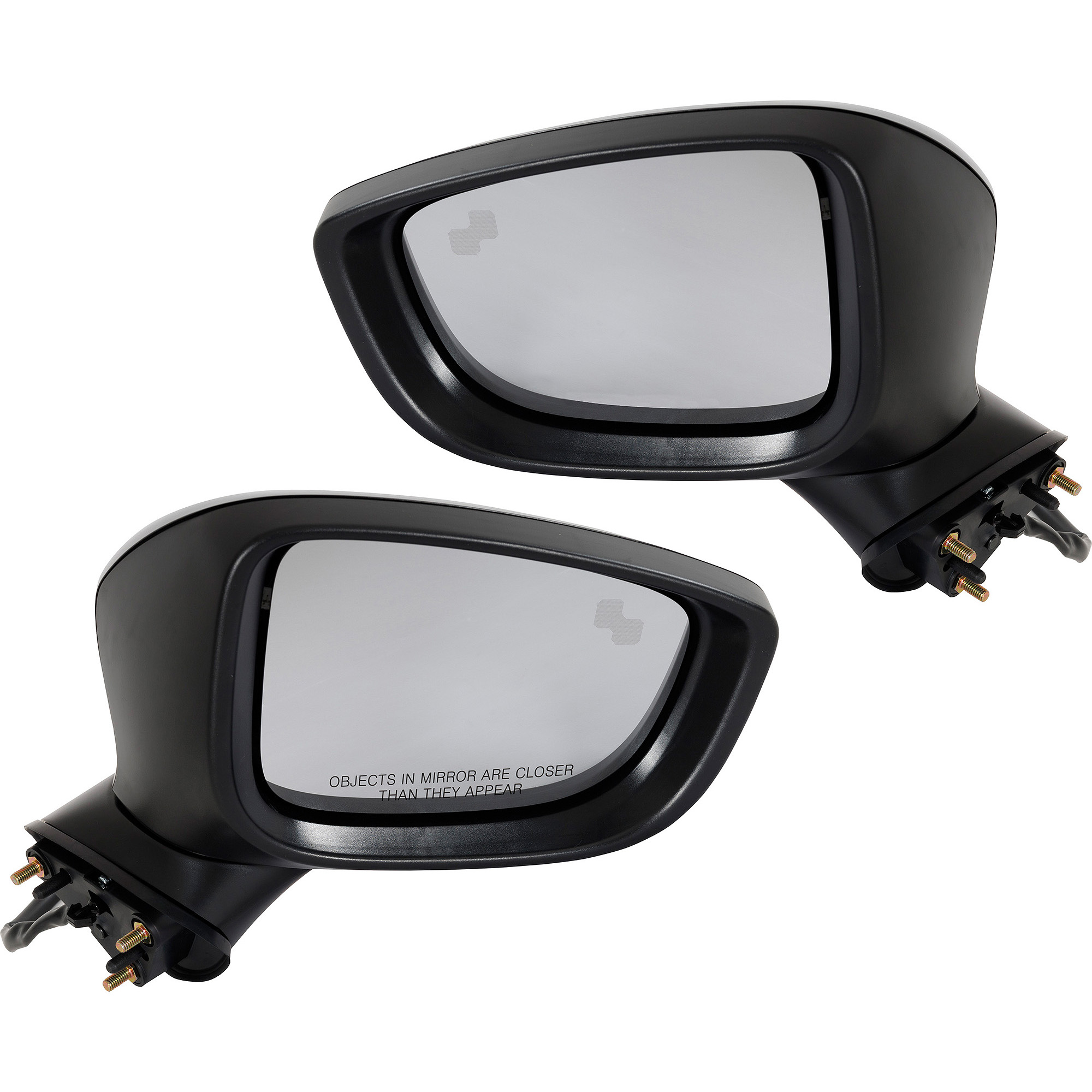 AM CX 5-17-21 MIRROR RH AND LH Power Manual Folding Non Heated Paintable w BSD and Signal Light No Auto dimming and Memory SKU SET MA113ER S Partslink MA1320198 MA1321198 OEM KB8C69121A KB7W691G1 KB7W69122