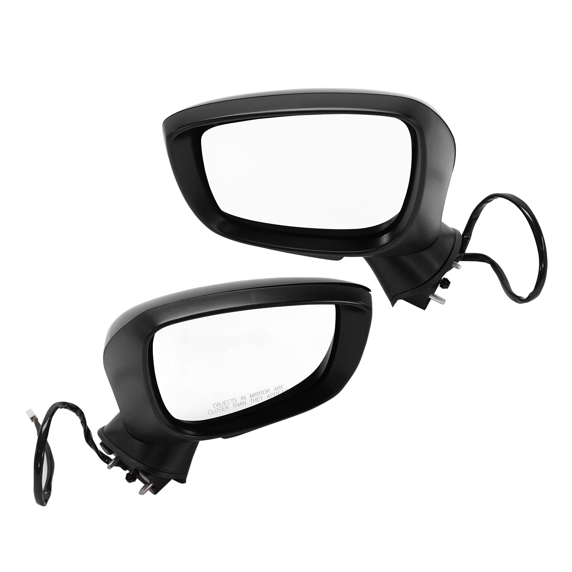 AM CX 3-16-22 MIRROR RH AND LH Power Manual Folding Heated Paintable w In housing Signal Light No Auto dimming BSD and Memory SKU SET MA29ER S Partslink MA1320209 MA1321209 OEM DB2P69121B PFM DB2P69181B PFM