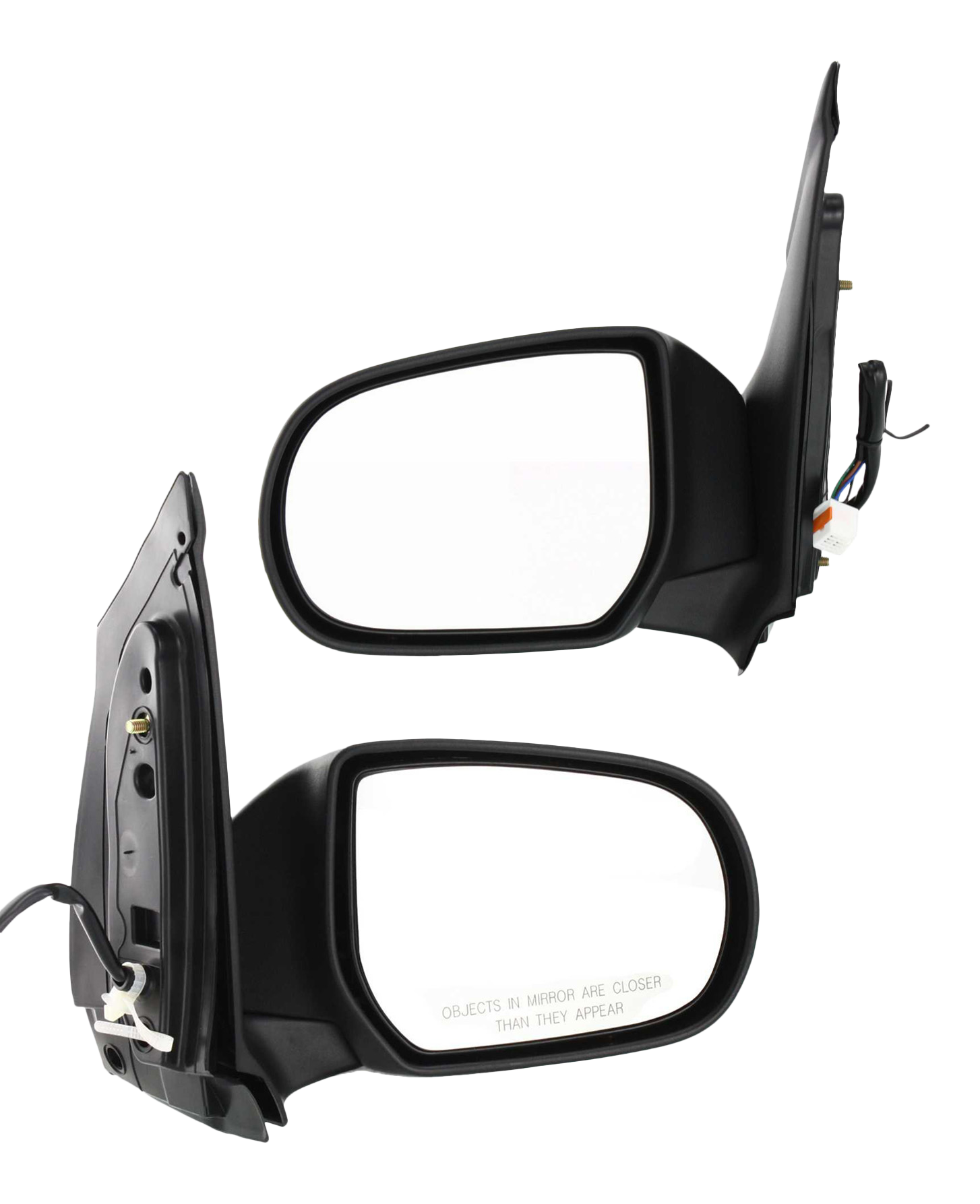 AM MPV 00-06 MIRROR RH AND LH Power Manual Folding Heated Textured SKU SET MA33ER Partslink MA1320135 MA1321135 OEM LC6269120C LC6269180C