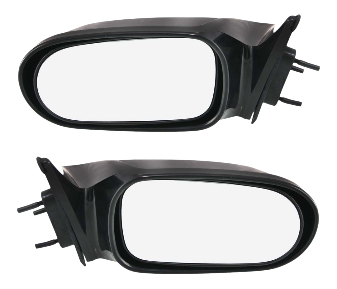 AM MAZDA 626-00-02 MIRROR RH AND LH Power Non Folding Non Heated Paintable SKU SET MA39ER Partslink MA1320134 MA1321134 OEM GG2A69120 GG2A69180