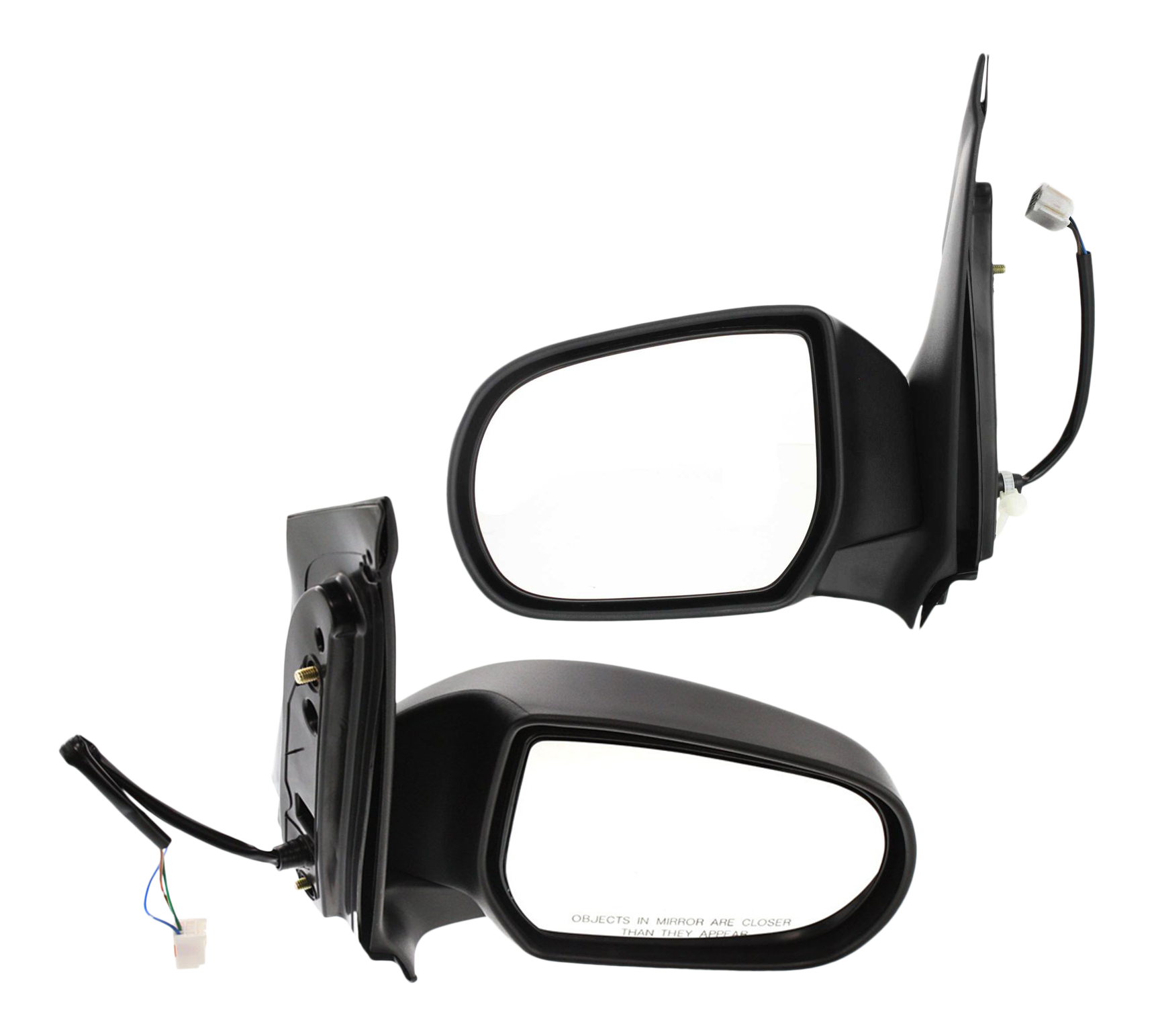 AM MPV 02-06 MIRROR RH AND LH Power Manual Folding Non Heated Textured SKU SET MA42ER Partslink MA1320136 MA1321136 OEM LD4769120 LD4769180