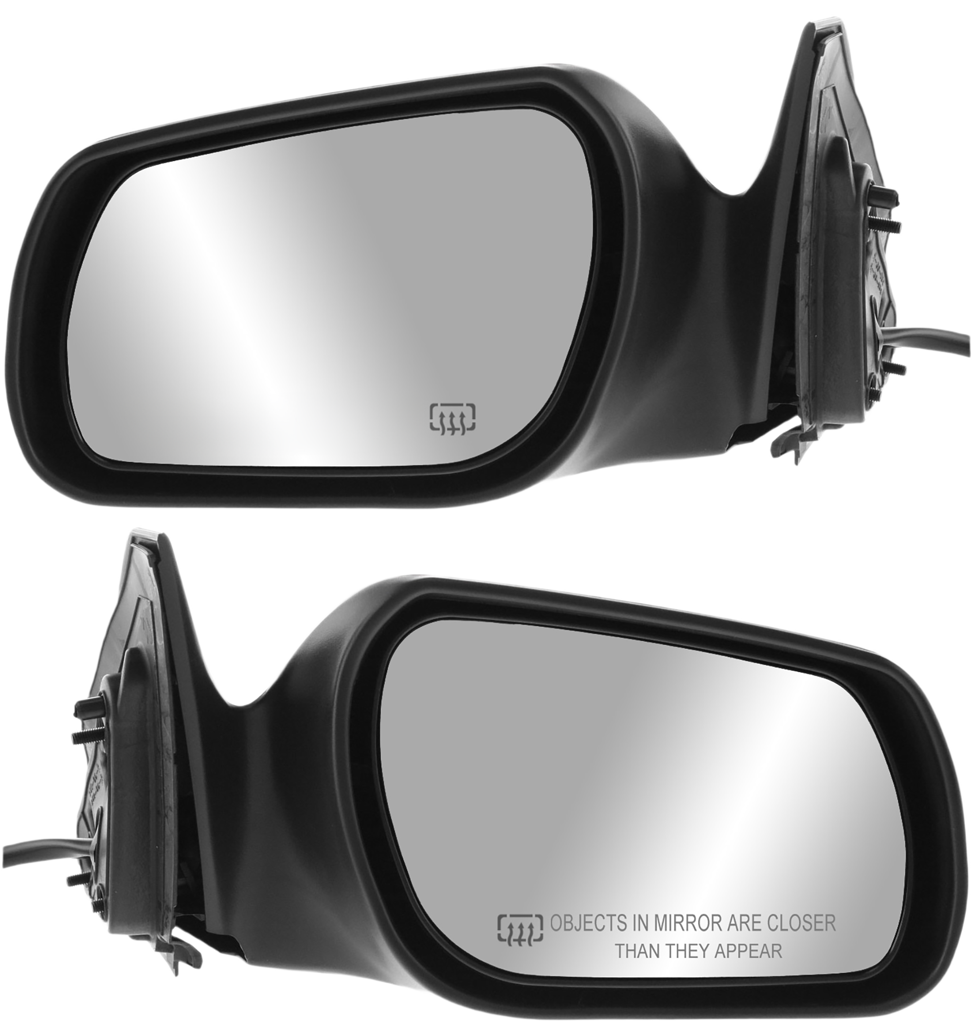 AM MAZDA 6-03-08 MIRROR RH AND LH Power Non Folding Heated Paintable w o Turbo Mazdaspeed SKU SET MA48ER Partslink MA1320140 MA1321140 OEM GK2E6912ZBB GK2E6918ZBB