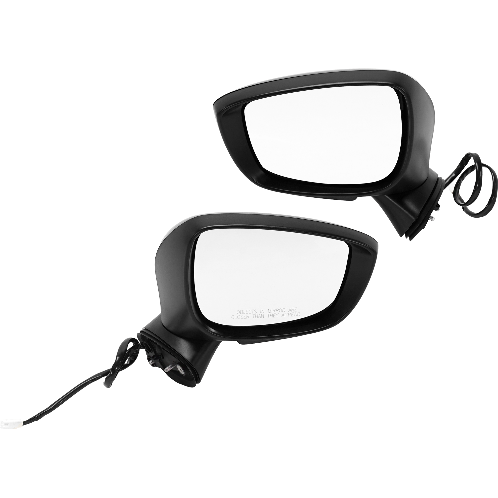 AM CX 5-15-16 MIRROR RH AND LH Power Manual Folding Heated Paintable w In housing Signal Light No Auto dimming BSD and Memory SKU SET MA59ER S Partslink MA1320208 MA1321208 OEM KR2369121A KR2369181A