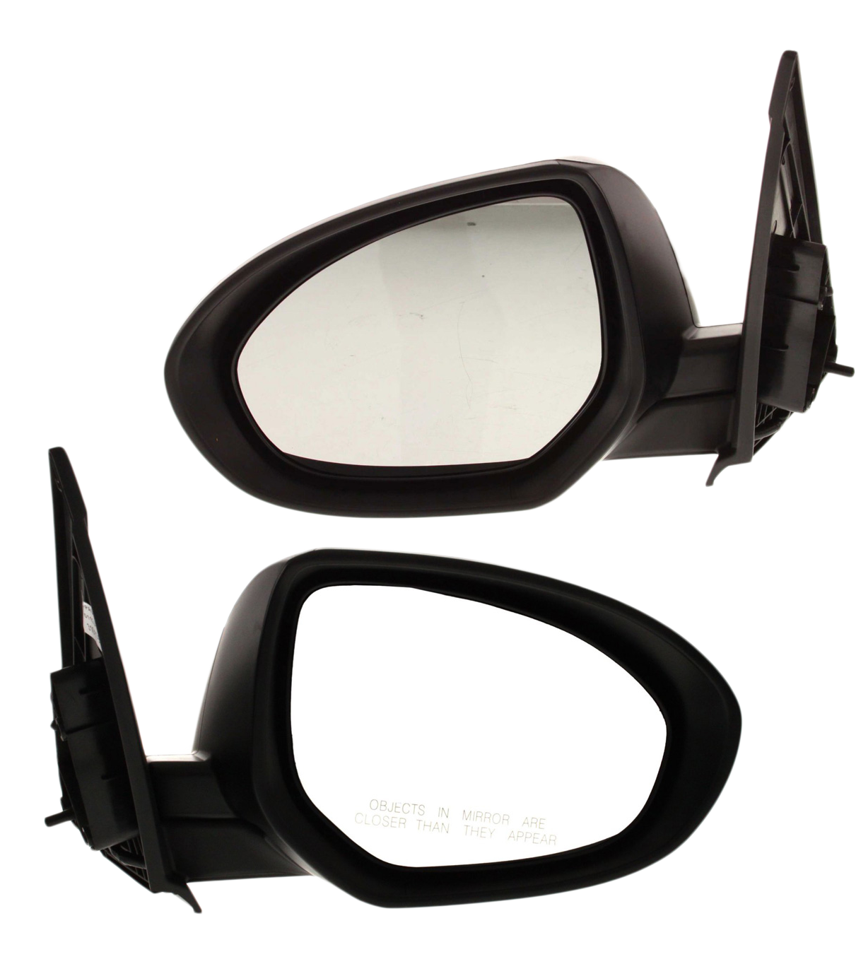 AM MAZDA 3-10-13 MIRROR RH AND LH Power Manual Folding Non Heated Paintable w Signal Light SKU SET MA61ER S Partslink MA1320160 MA1321160 OEM BBM46912ZN BBM46918ZN