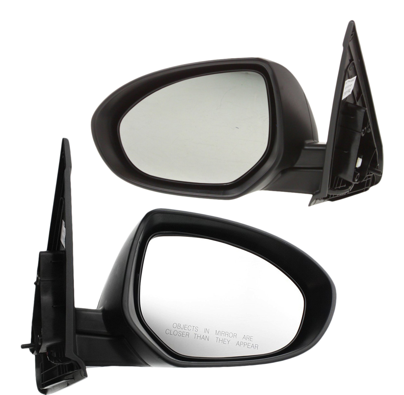 AM MAZDA 3-10-13 MIRROR RH AND LH Power Manual Folding Heated Paintable w Signal Light SKU SET MA62ER S Partslink MA1320159 MA1321159 OEM BBM66912ZN BBM66918ZN