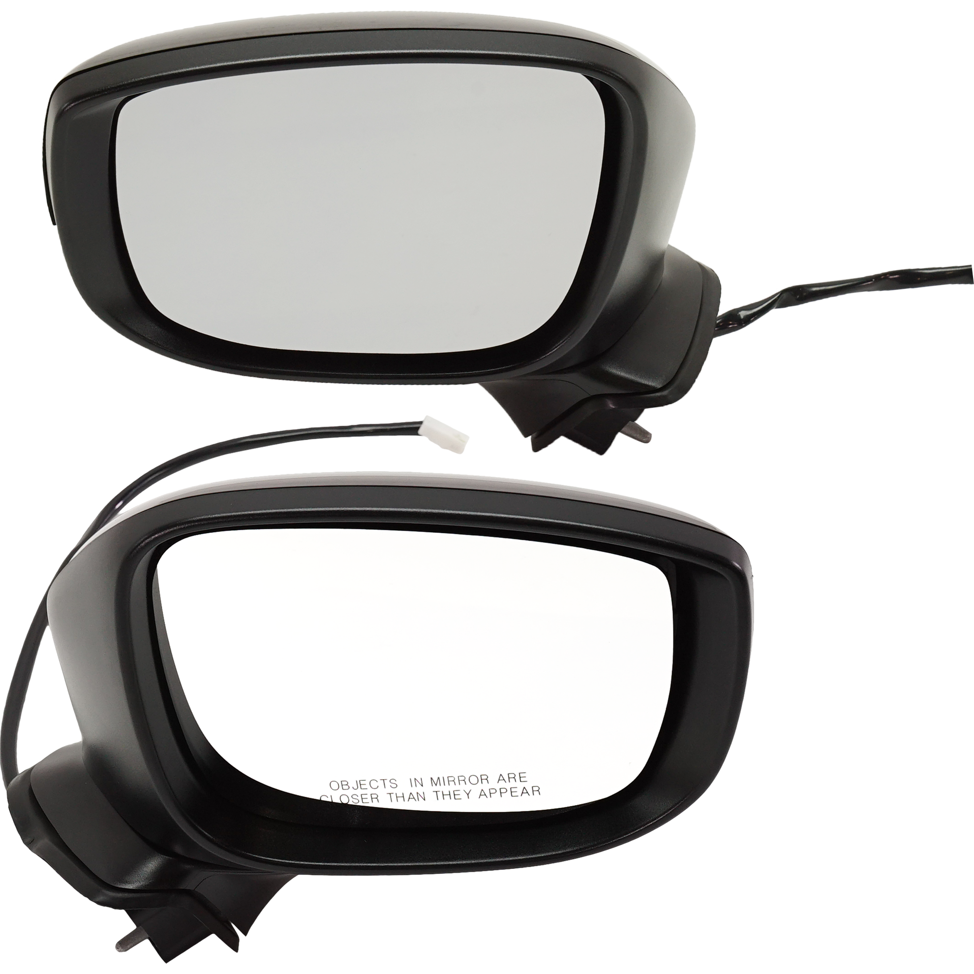 AM CX 9-16-17 MIRROR RH AND LH Power Manual Folding Non Heated Paintable w In housing Signal Light No Auto dimming BSD and Memory SKU SET MA67ER S Partslink MA1320194 MA1321194 OEM TK4869121D TK4869181D