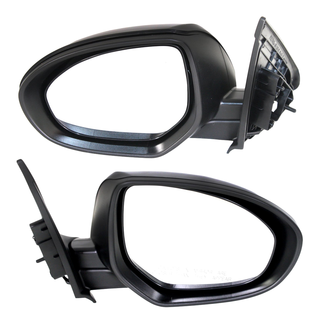 AM MAZDA 3-10-13 MIRROR RH AND LH Power Manual Folding Heated Paintable No Signal Light SKU SET MA69ER Partslink MA1320161 MA1321161 OEM BBM56912ZL BBM56918ZL