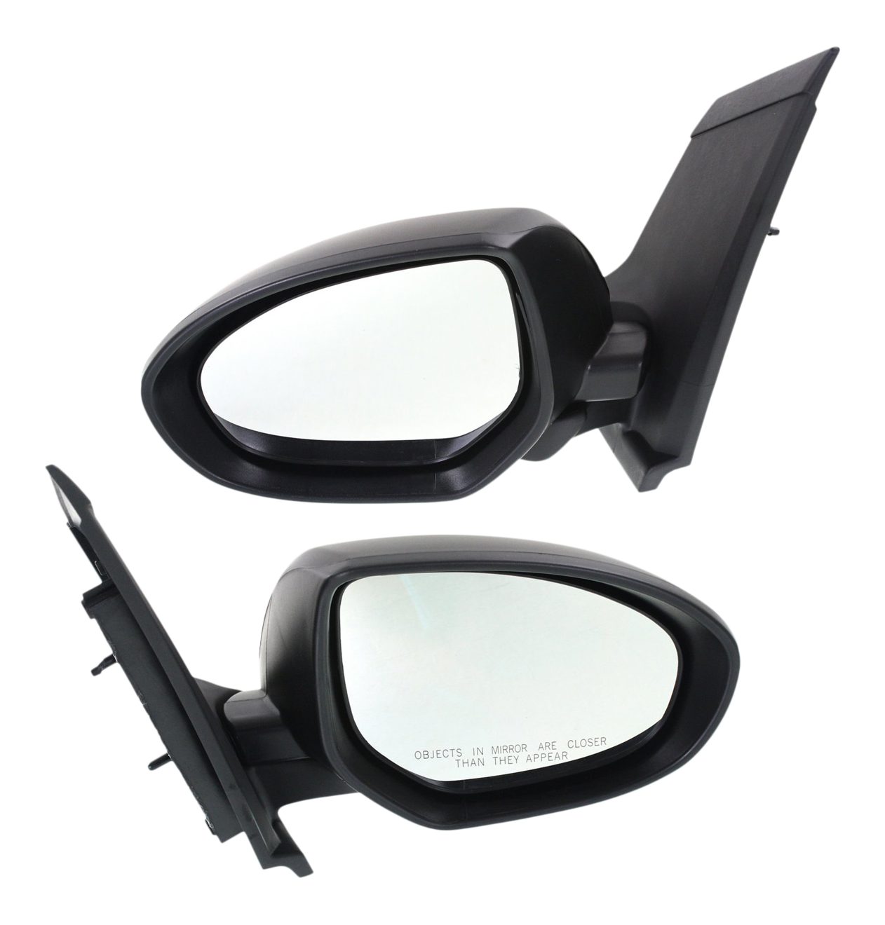 AM MAZDA 2-11-14 MIRROR RH AND LH Power Manual Folding Non Heated Paintable SKU SET MA82ER Partslink MA1320171 MA1321171 OEM DR616912ZB DR616918ZB