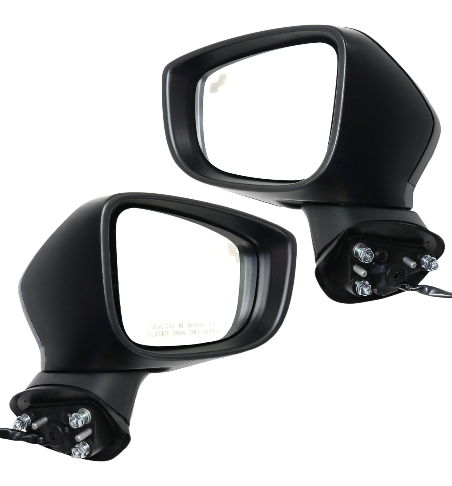 AM MAZDA 3-14-16 MIRROR RH AND LH Power Manual Folding Heated Paintable w BSD and Signal Light HB Sedan Japan Mexico Built Vehicle SKU SET MA88ER S Partslink MA1320190 MA1321190 OEM BJD569121F BJT769121A BJD56918