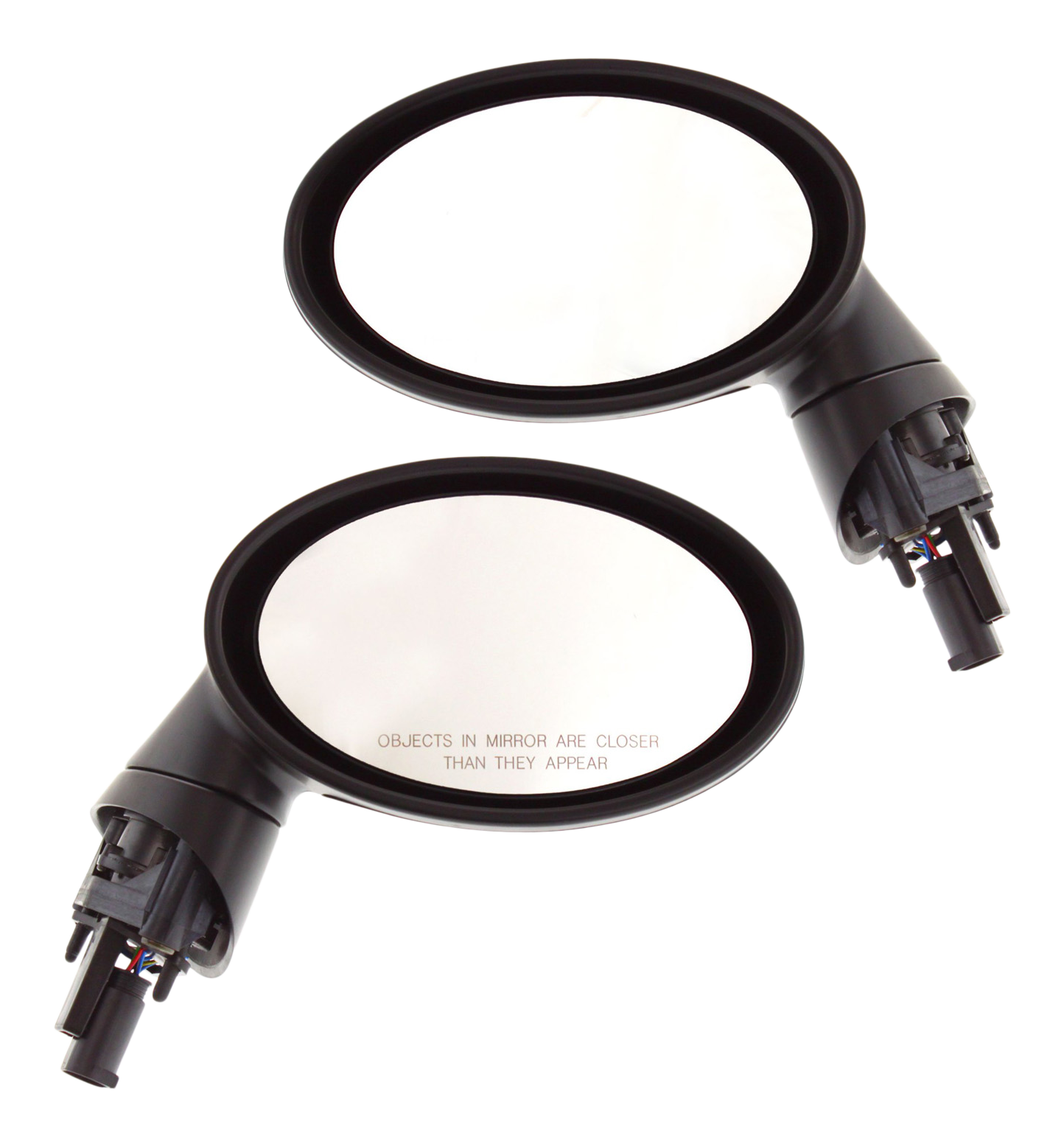 AM COOPER 02-08 MIRROR RH AND LH Power Power Folding Heated Paintable No Auto dimming BSD Memory and Signal Light SKU SET MI02ER Partslink MC1311101 MC1320101 OEM 51167192473-51167192474
