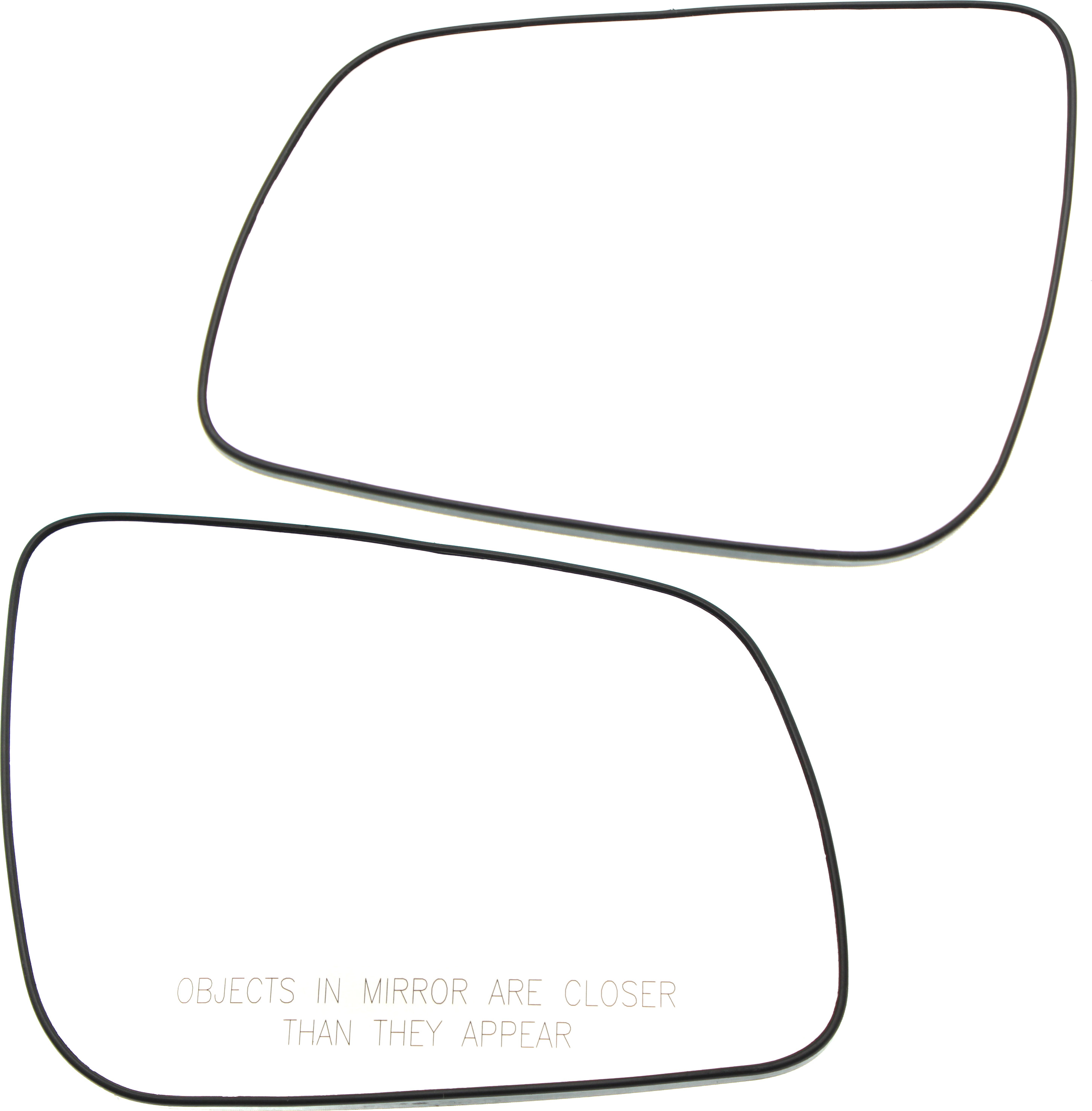 AM LANCER 08-14 MIRROR GLASS RH AND LH Heated w Backing Plate SKU SET MT03GR Partslink MI1324103 MI1325103 OEM 7632A637-7632A638
